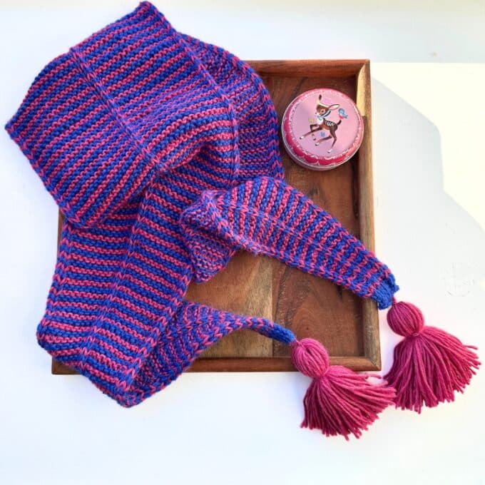 Mellemvej Scarf fra Garn & Gear