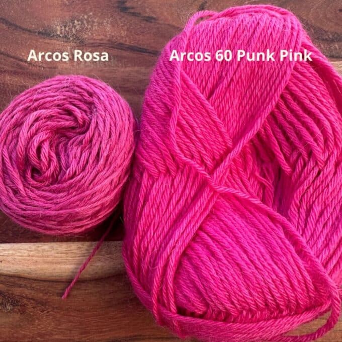 Arcos u. banderole - Mørk Rosa. 50 g - Image 4