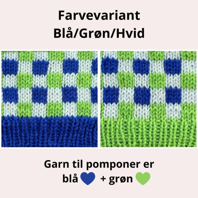 Strikkekit til Square Beanie Change inkl. opskrift - Image 13