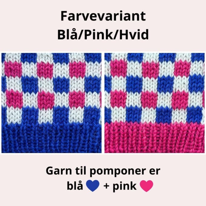 Strikkekit til Square Beanie Change inkl. opskrift - Image 17