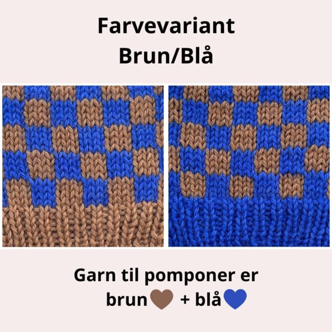 Strikkekit til Square Beanie Change inkl. opskrift - Image 15