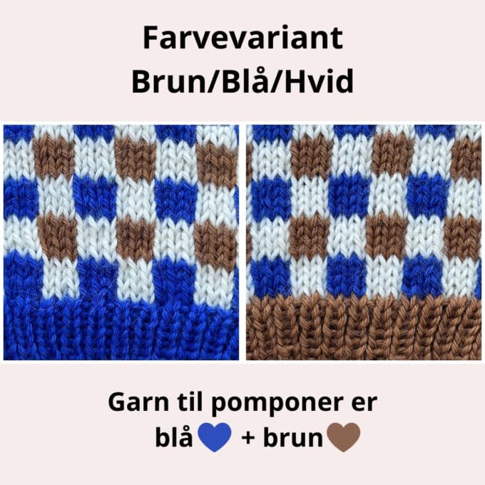 Strikkekit til Square Beanie Change inkl. opskrift - Image 12