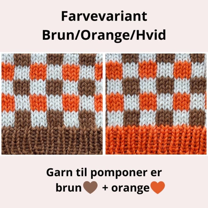 Strikkekit til Square Beanie Change inkl. opskrift - Image 11