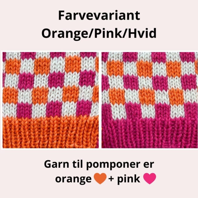 Strikkekit til Square Beanie Change inkl. opskrift - Image 19