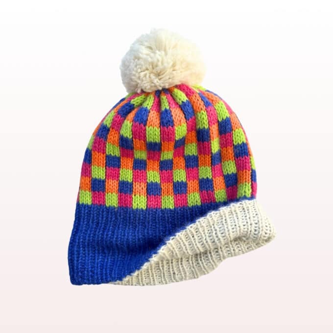 Strikkekit til Square Beanie Change inkl. opskrift - Image 6