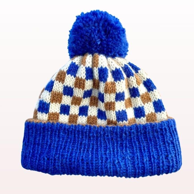 Strikkekit til Square Beanie Change inkl. opskrift - Image 3