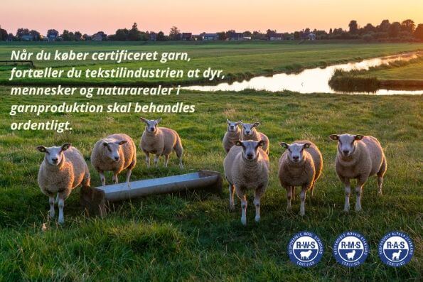 Garn med omtanke – Certificeret efter dyrevelfaerdsstandarder (2)