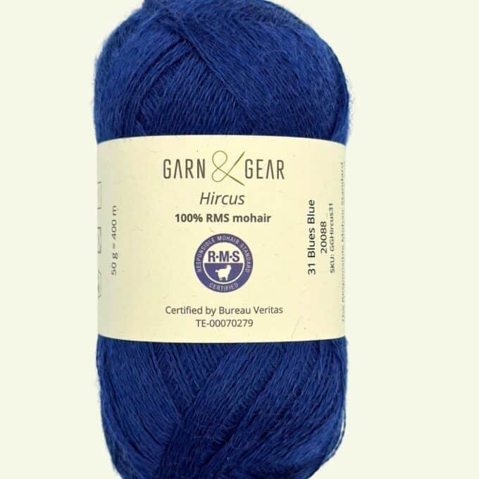 Alternativ til silk mohair Hircus Blues Blue