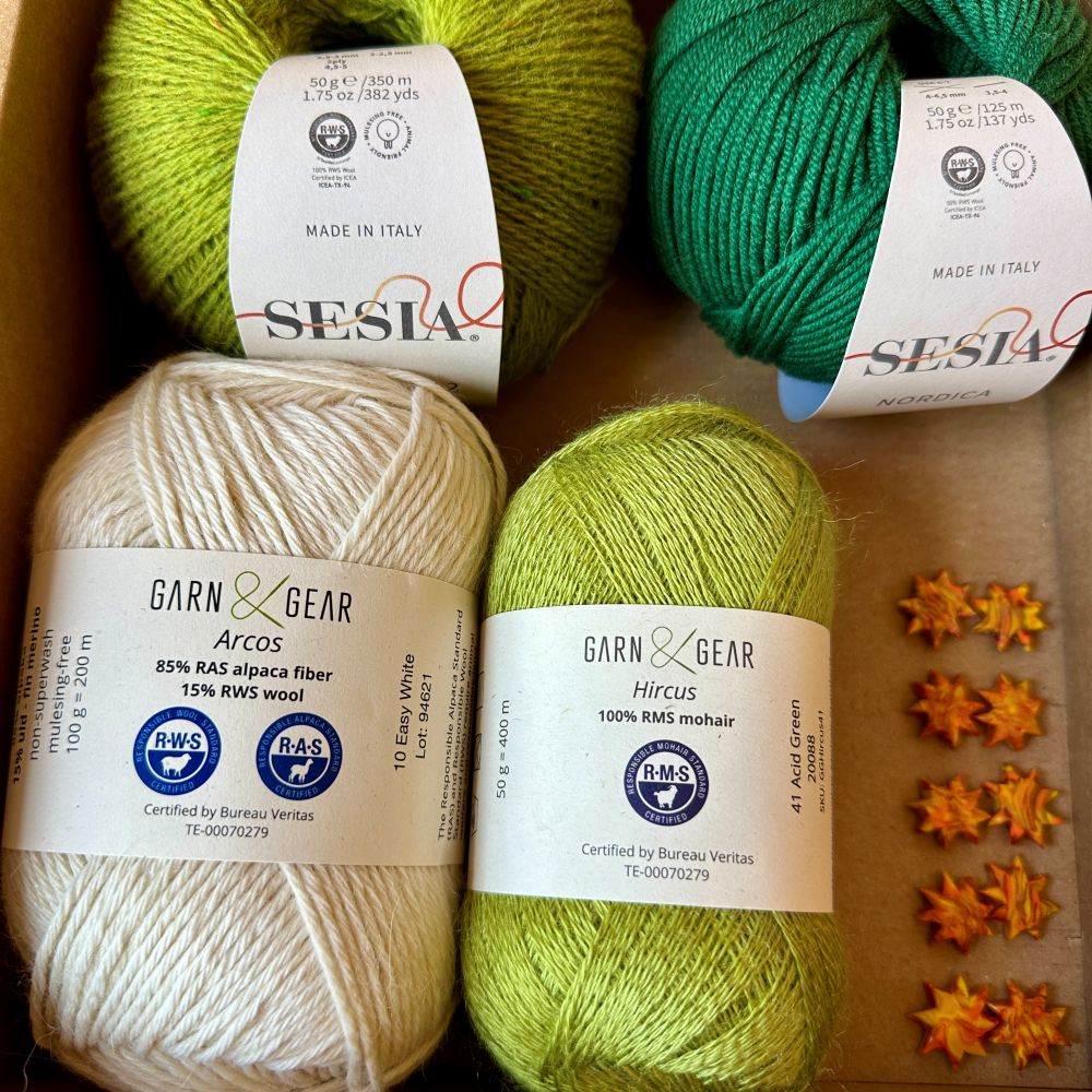 Strikkekit til Strikket Juletræ inkl. opskrift - Billede 5