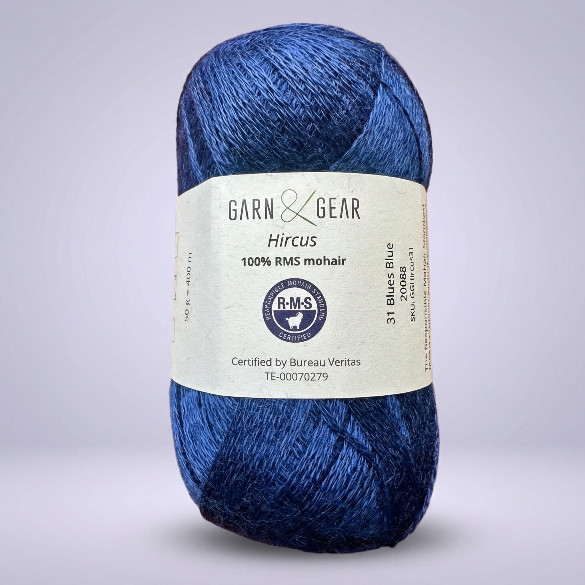 Hircus Mohair - 50 g - Blues Blue