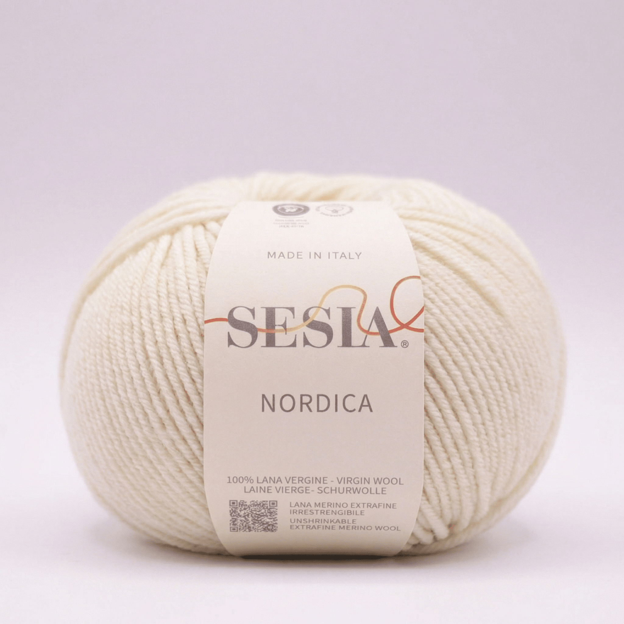 Nordica Merino - 50 g - 0207 Råhvid