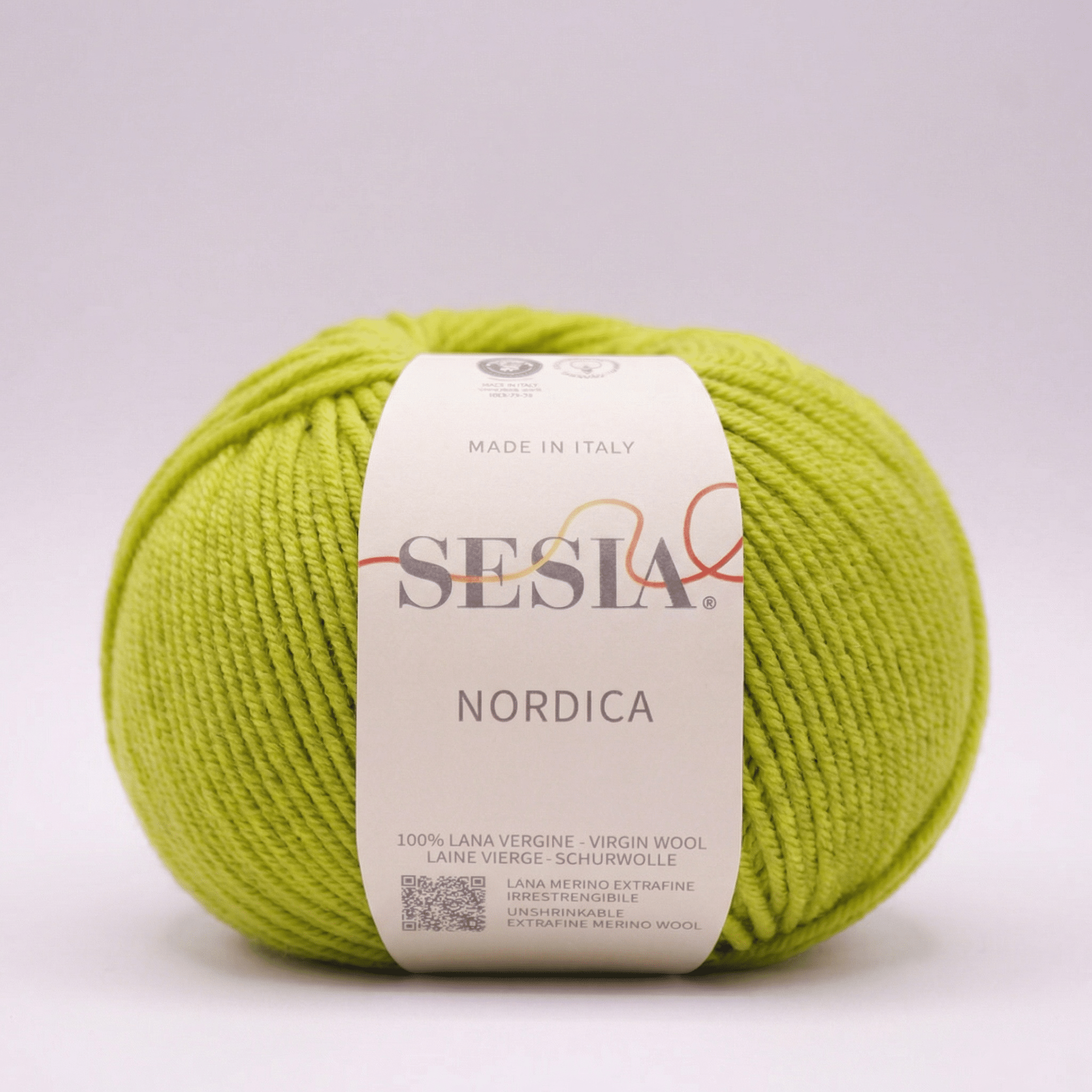 Nordica Merino - 50 g - 1920 Æblegrøn