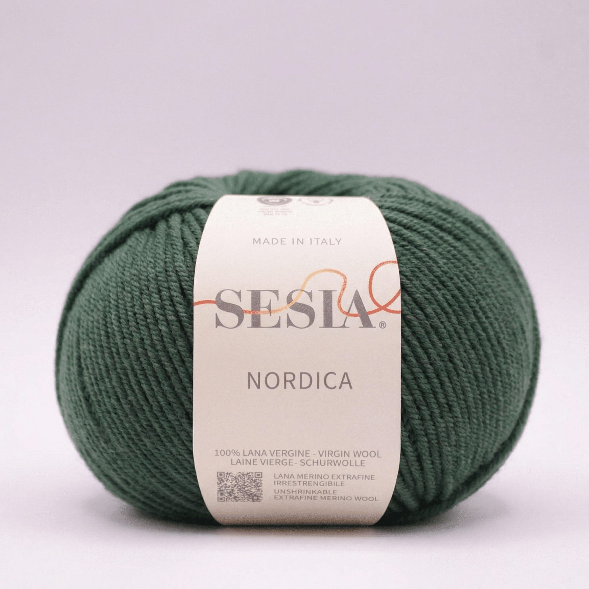 Nordica Merino - 50 g - 2458 Grangrøn