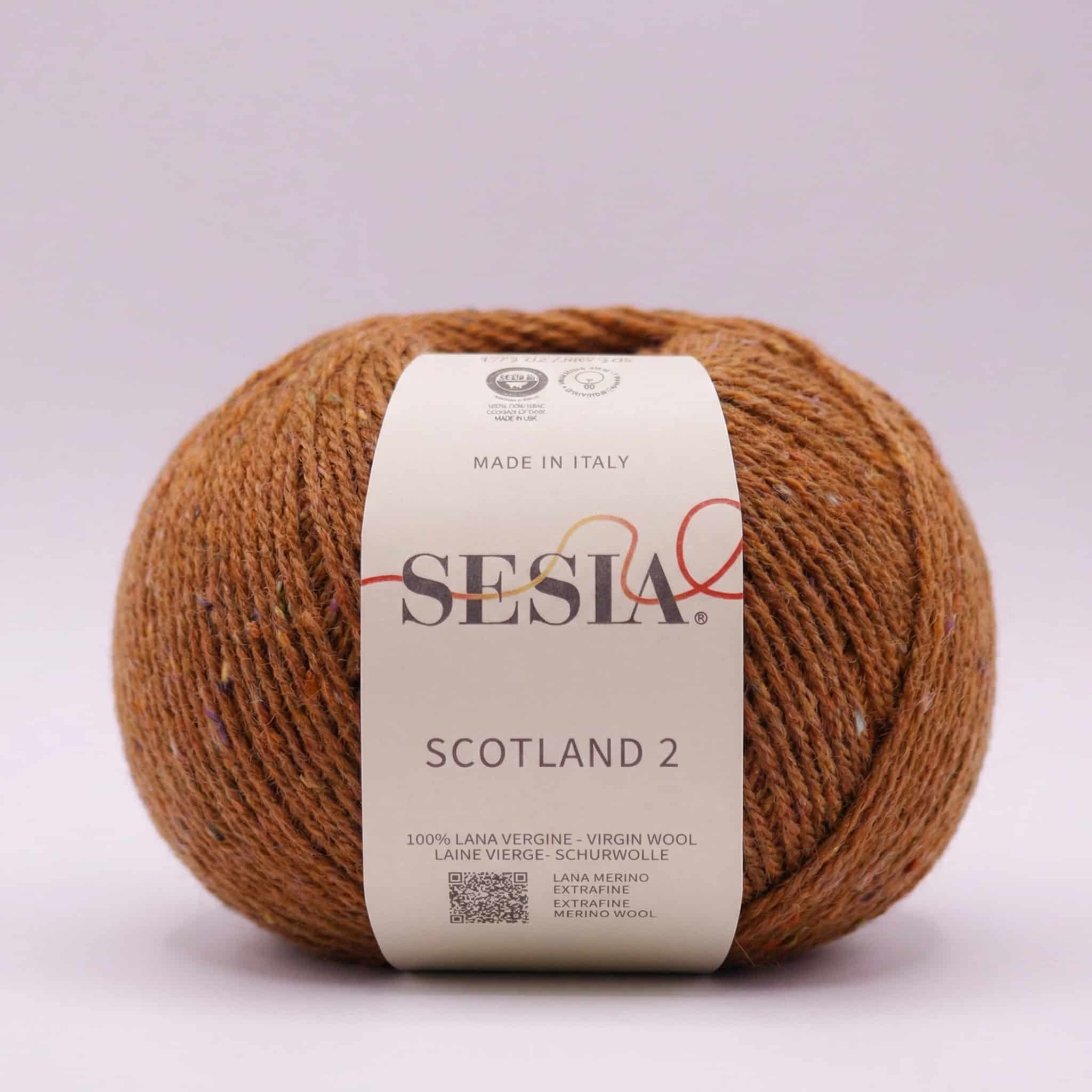 Scotland 2 Tweed Merino - 50 g - 449 Kobber