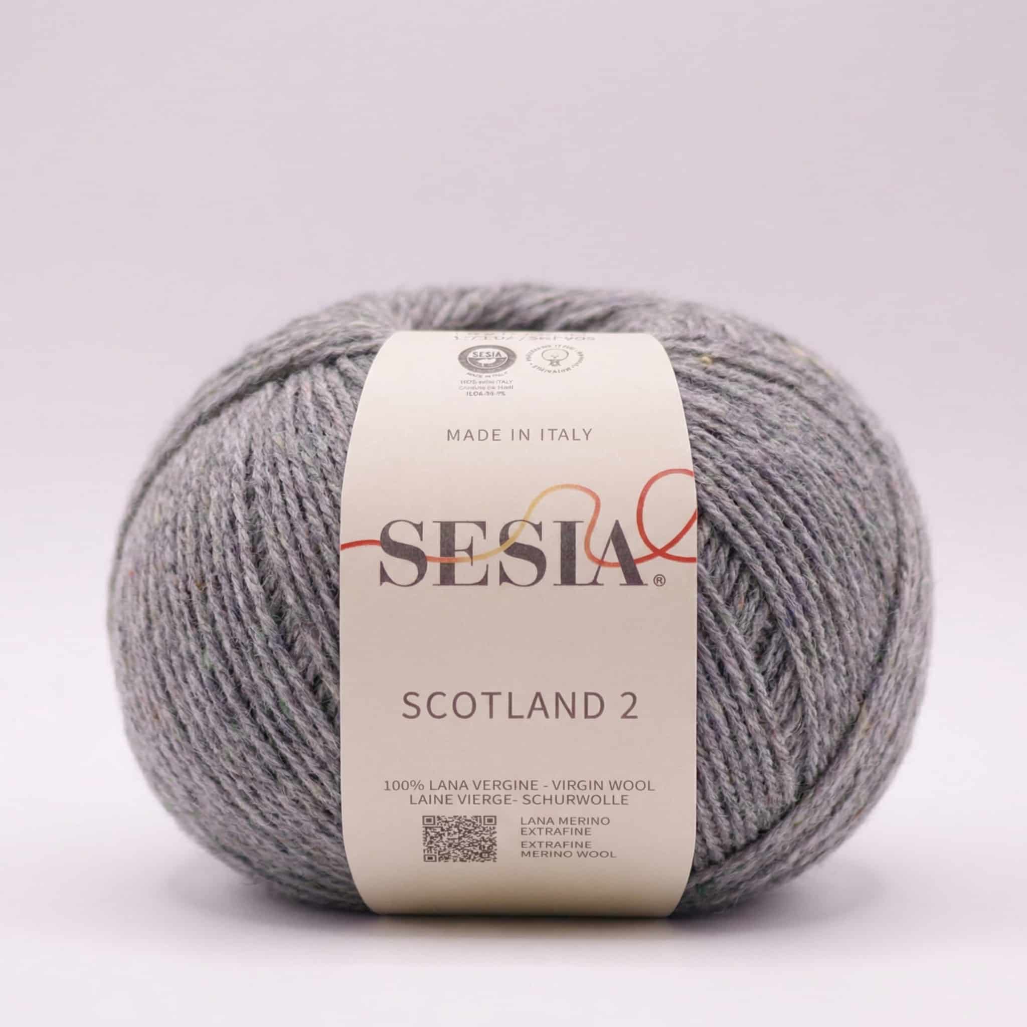 Scotland 2 Tweed Merino - 50 g - 463 Mørk grå