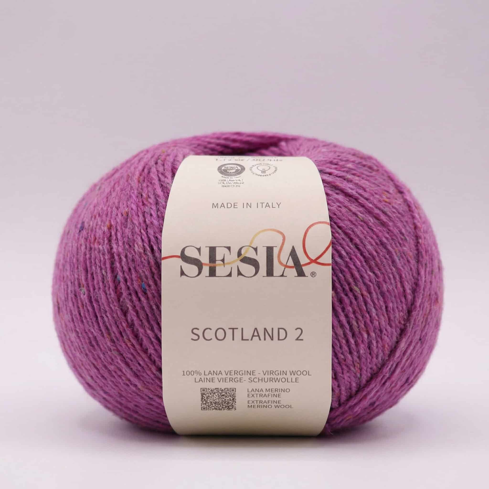 Scotland 2 Tweed Merino - 50 g - 1976 Fuschia