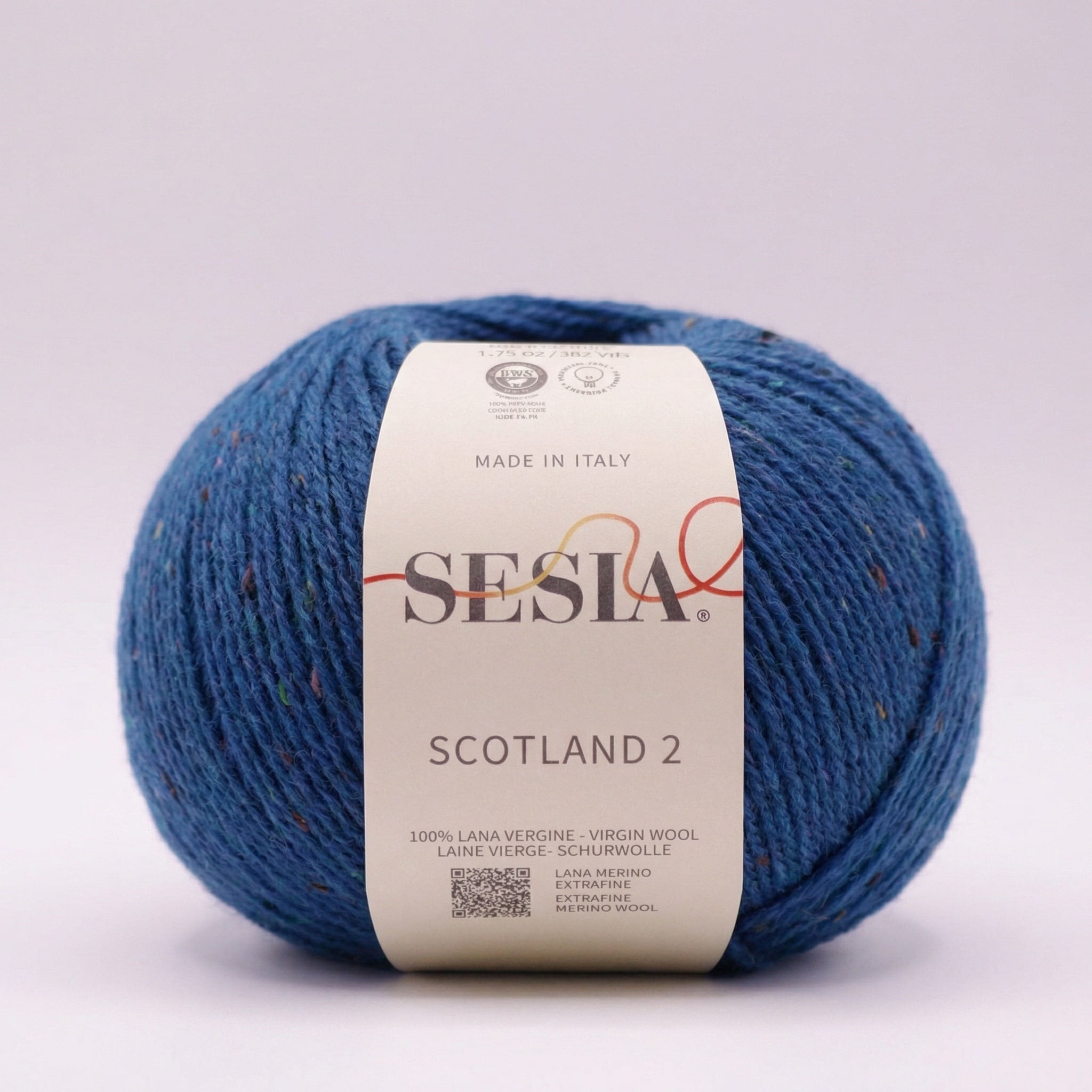 Scotland 2 Tweed Merino - 50 g - 1991 Brilliantblå
