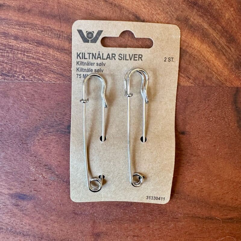 Store sikkerhedsnåle