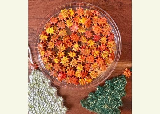 stjerneperler og juletræer