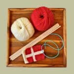 strikkekit til fejringsflag