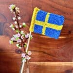 svensk strikket flag