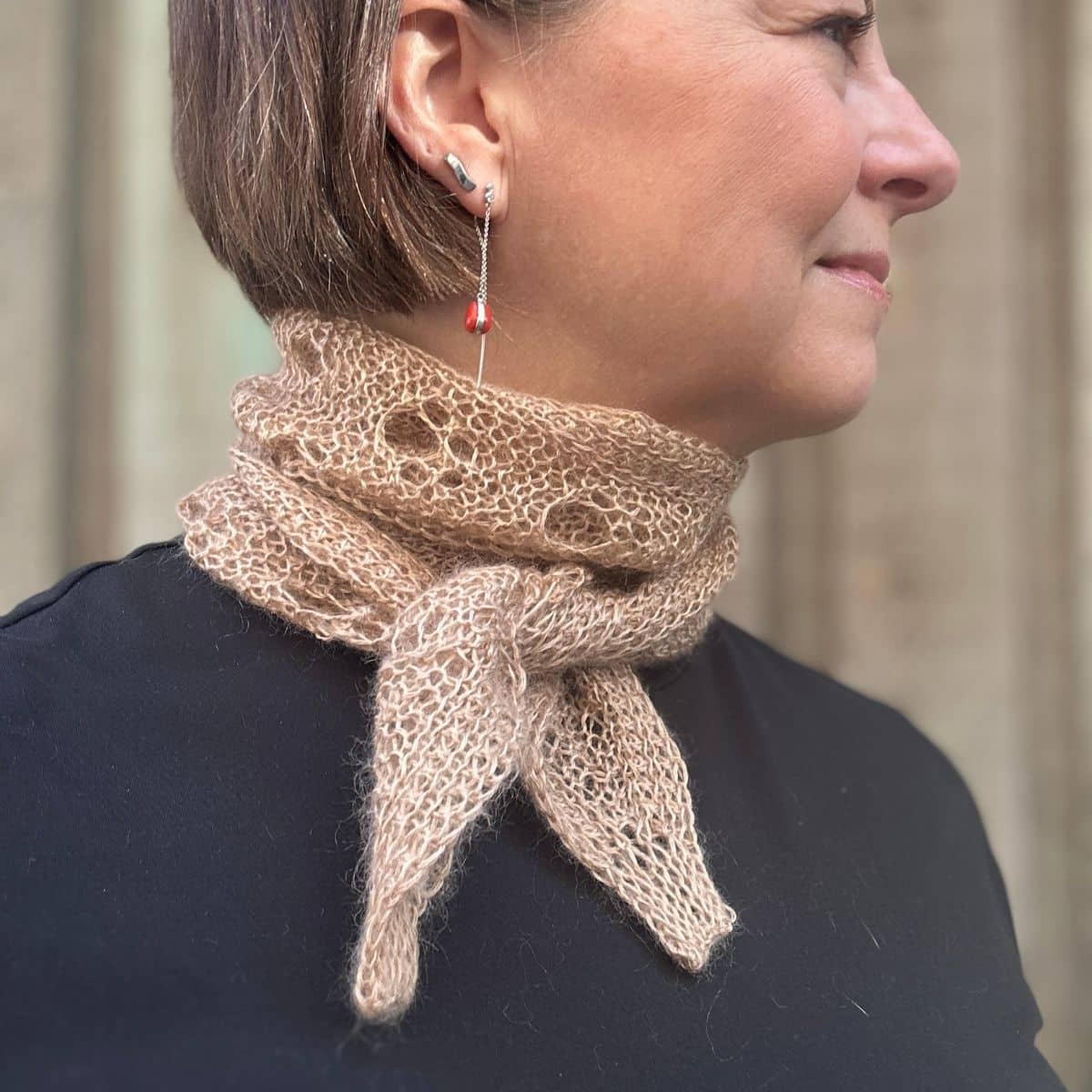 Strikkekit til Mynde Scarf inkl. opskrift