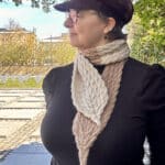 Flødeskum Scarf str. L