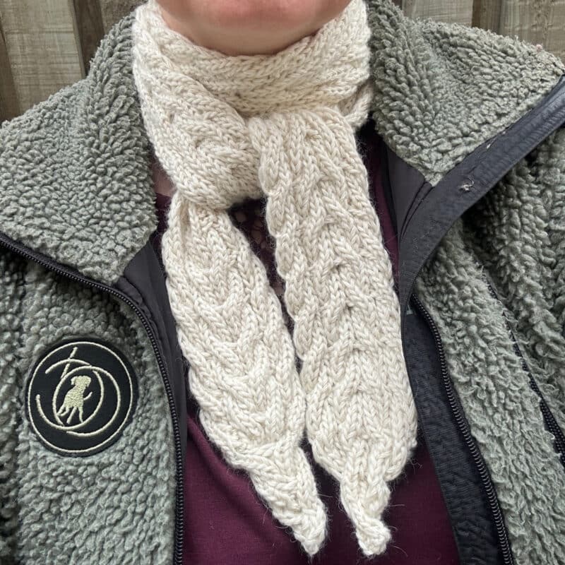 Flødeskum Scarf str. M
