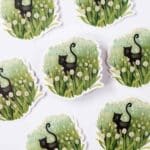 Wild pencil studio vinyl klistermærker katten i marken