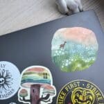 wild pencil vinylklistermærker laptop